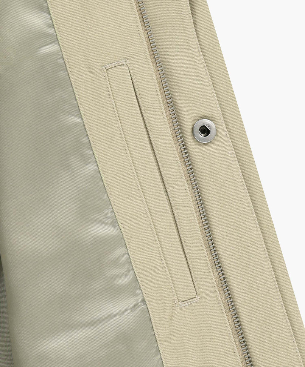 Marithe & Francois Girbaud - Basic Harrington Jacket (Beige) product image 15 | TRAB K-Fashion Australia