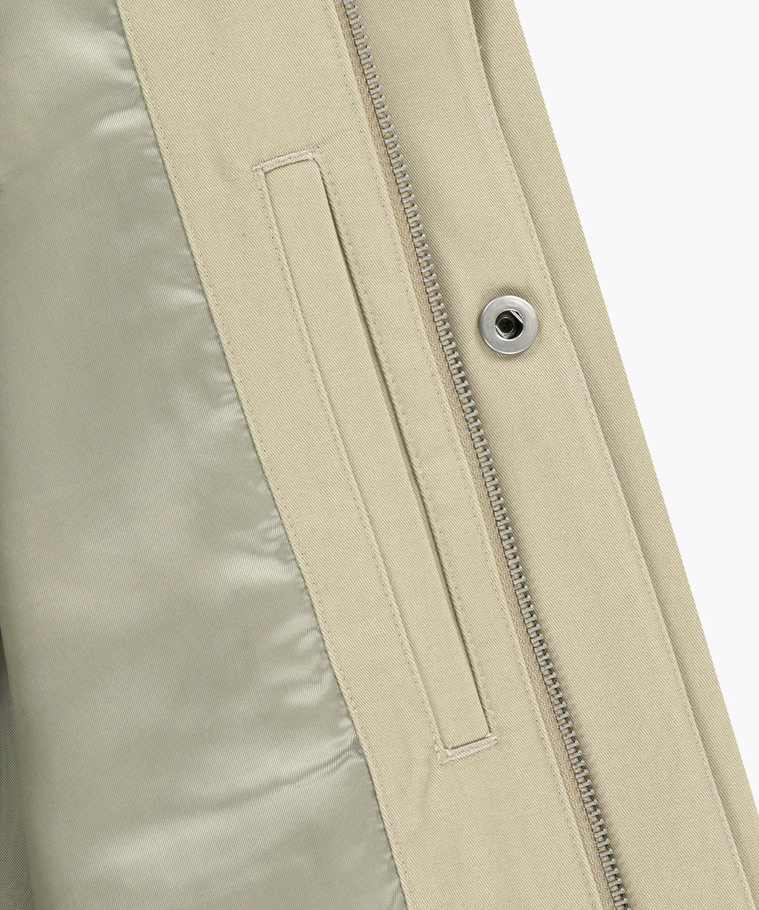 Marithe & Francois Girbaud - Basic Harrington Jacket (Beige) product image 15 | TRAB K-Fashion Australia