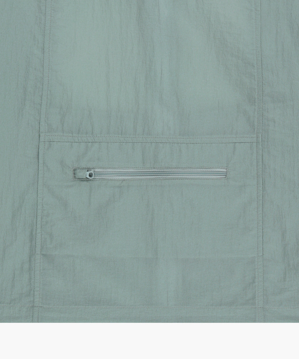 Marithe & Francois Girbaud - Hooded Packable Nylon Jacket (Mint Gray) product image 12 | TRAB K-Fashion Australia