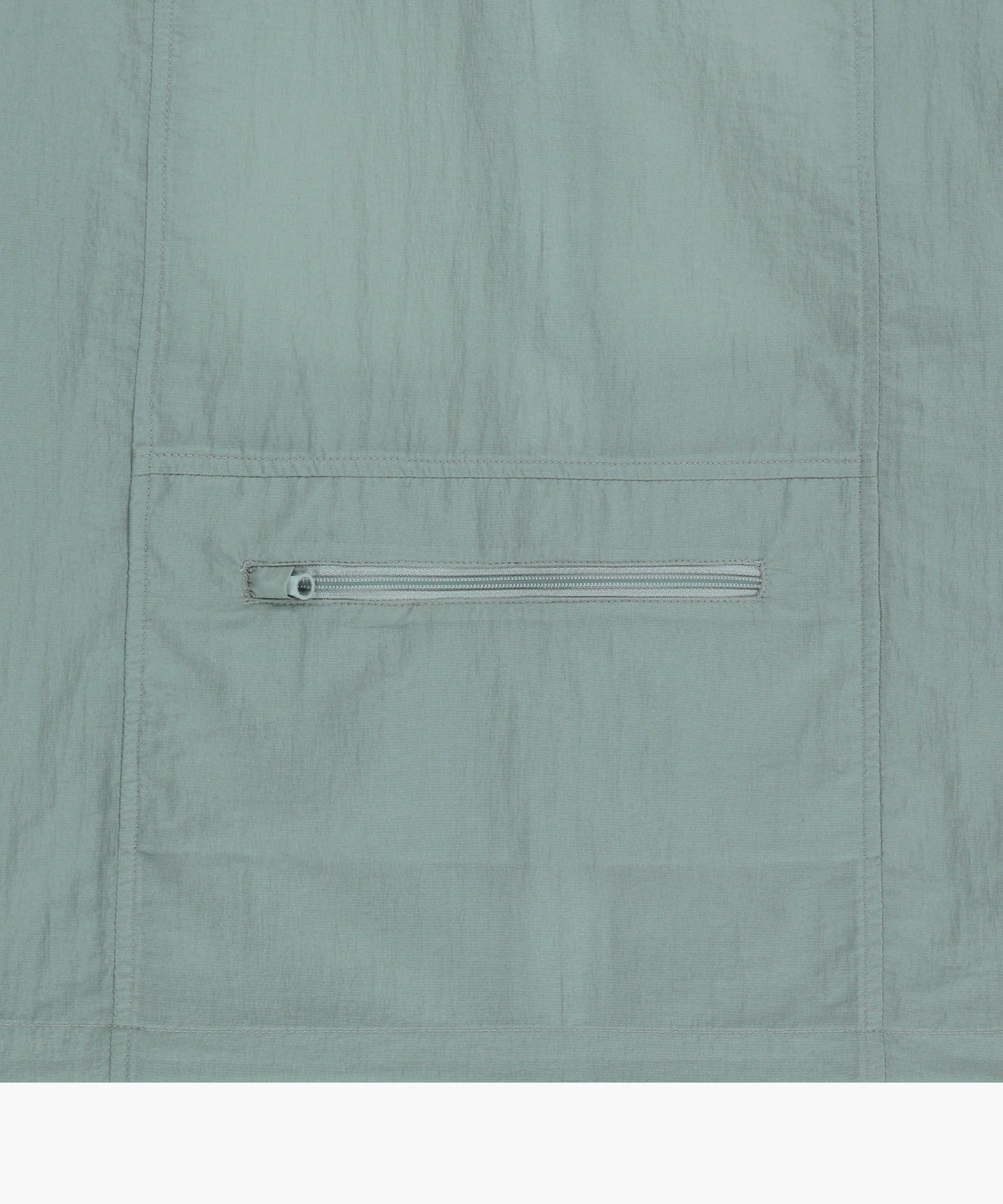 Marithe & Francois Girbaud - Hooded Packable Nylon Jacket (Mint Gray) product image 12 | TRAB K-Fashion Australia