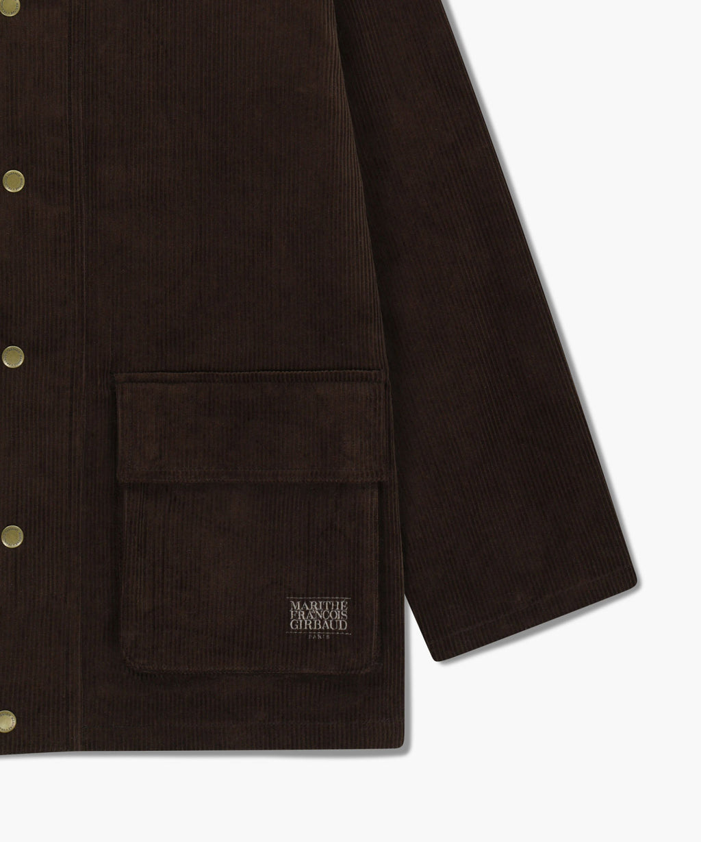 Marithe & Francois Girbaud - Corduroy Hunting Jacket (Brown) product image 12 | TRAB K-Fashion Australia
