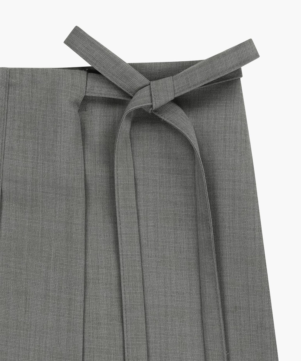 Marithe & Francois Girbaud - Layered Pleats Skirt Pants (Gray) product image 12 | TRAB K-Fashion Australia