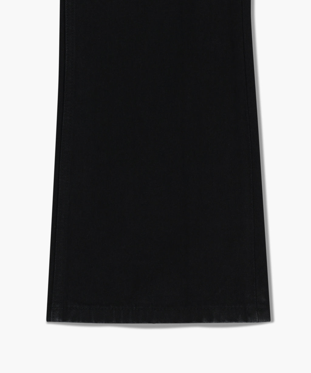 Marithe & Francois Girbaud - Slim Boot-cut Denim Pants (Black) product image 12 | TRAB K-Fashion Australia