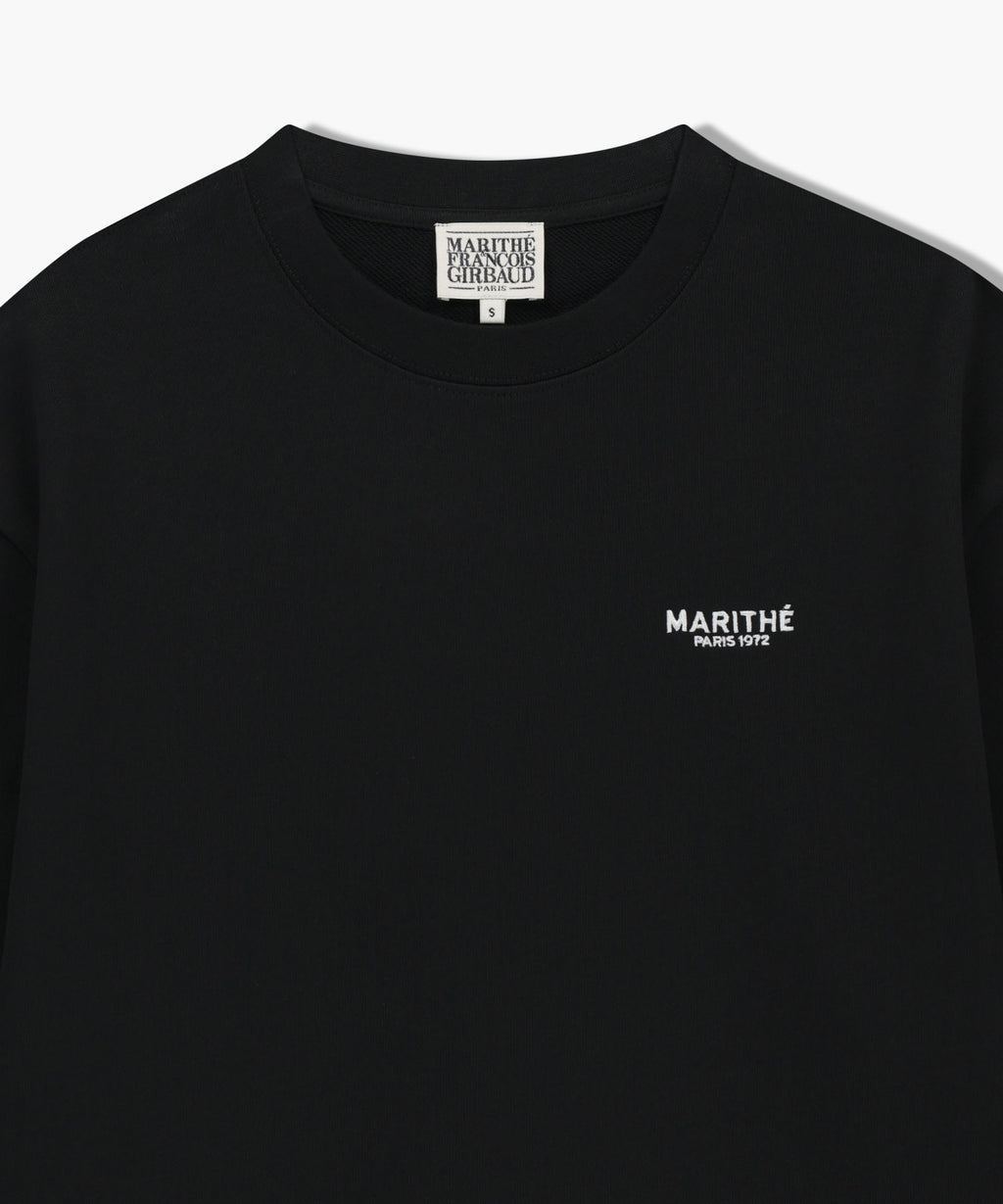 Marithe & Francois Girbaud - Regular Logo Sweat Set-up (Black) product image 12 | TRAB K-Fashion Australia