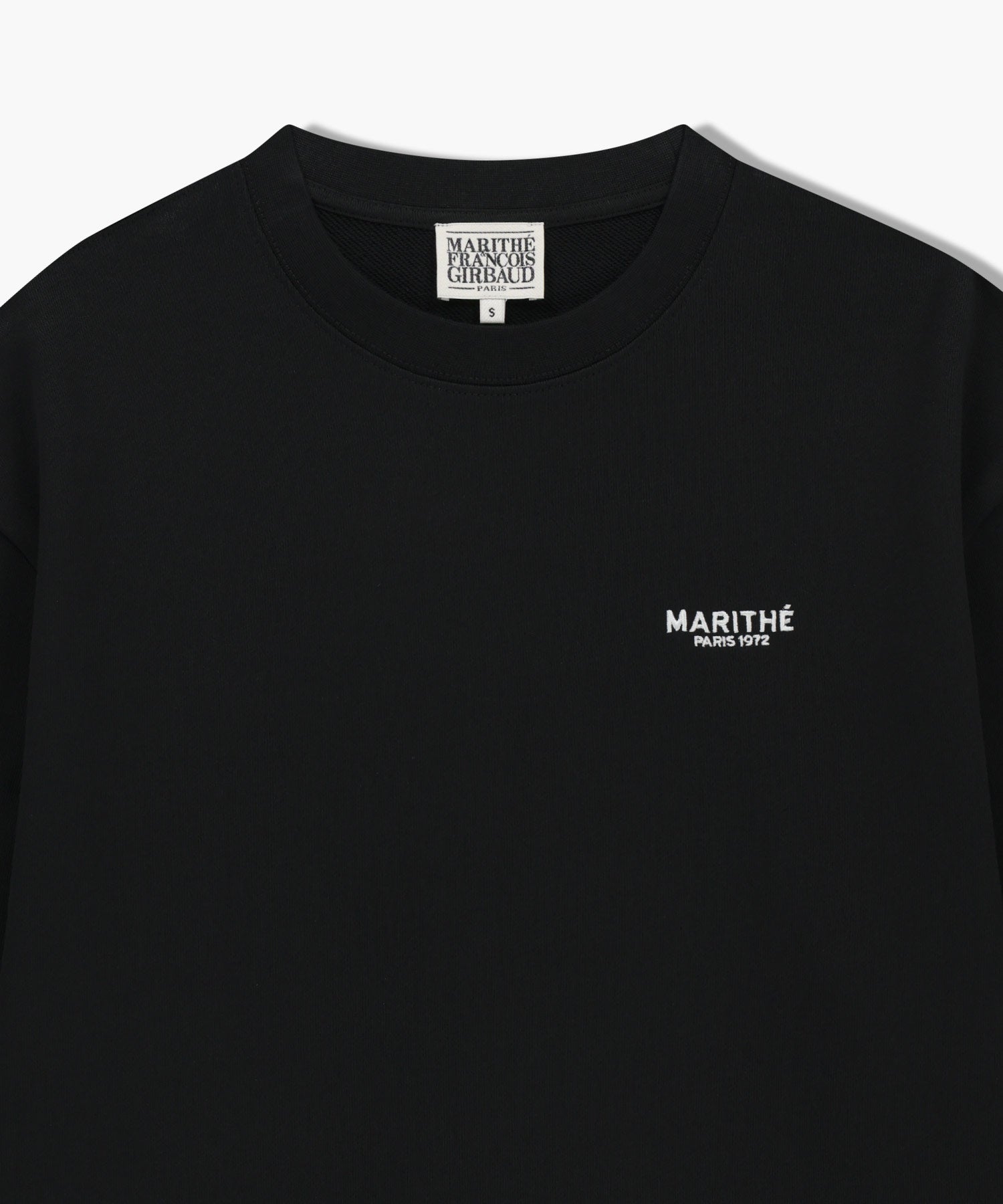 Marithe & Francois Girbaud - Regular Logo Sweat Set-up (Black) product image 12 | TRAB K-Fashion Australia