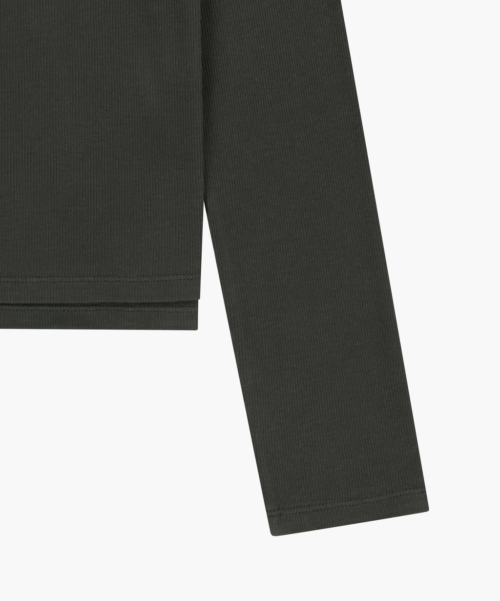 Marithe & Francois Girbaud - Sleeveless Layered Long Sleeve Tee (Charcoal) product image 12 | TRAB K-Fashion Australia