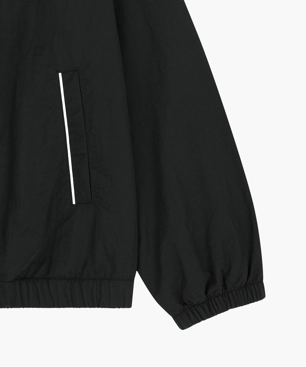 Marithe & Francois Girbaud - Classic Logo High Neck Wind Jacket (Black) product image 12 | TRAB K-Fashion Australia