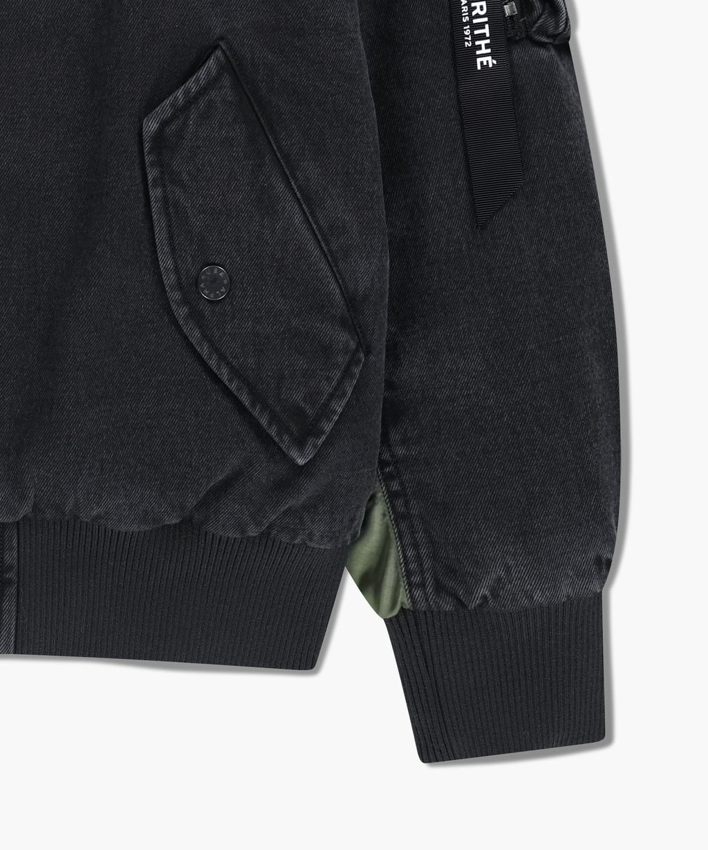 Marithe & Francois Girbaud - Marithe X Alpha Industries Ma-1 Jumper (Black) product image 12 | TRAB K-Fashion Australia