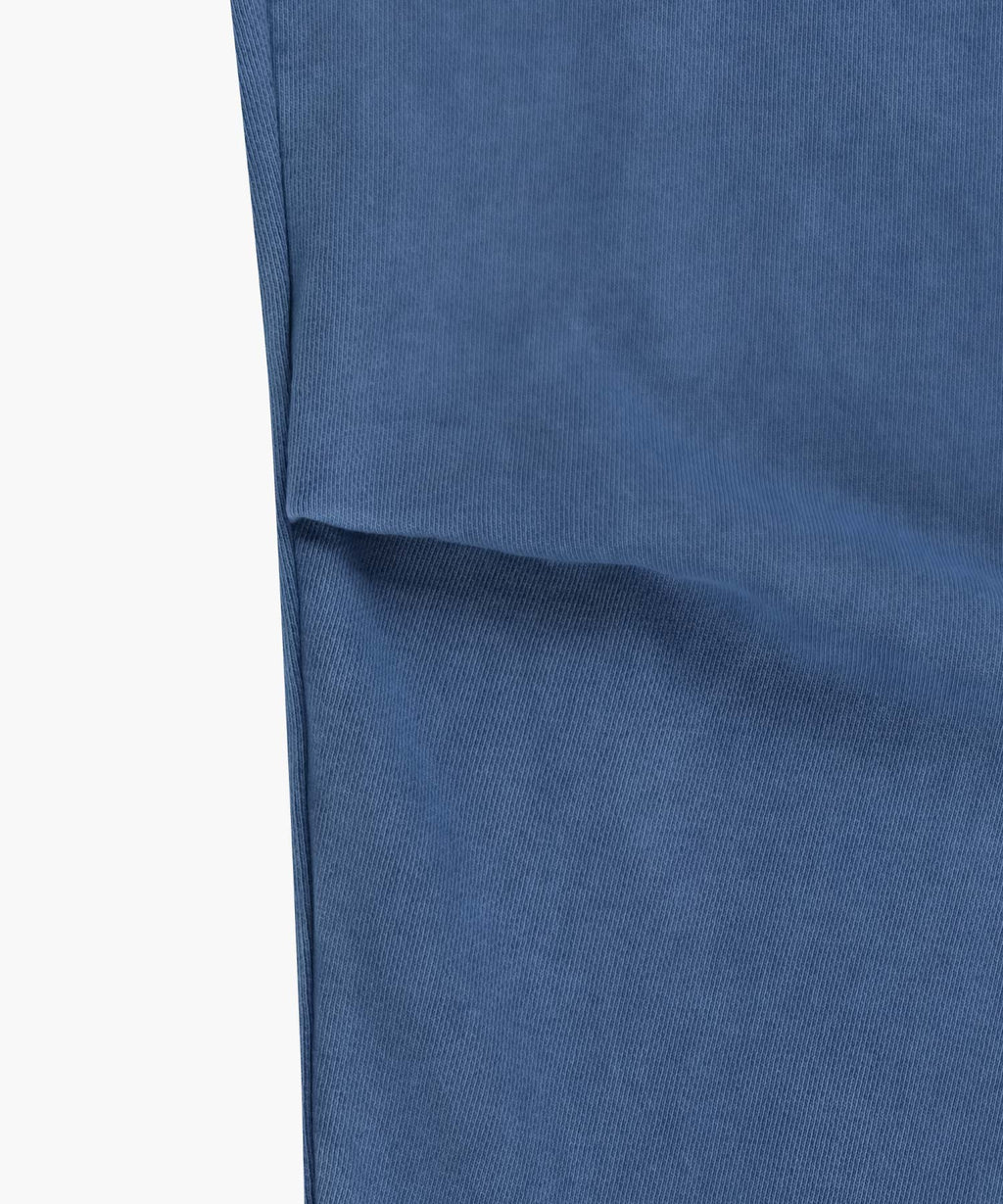 Marithe & Francois Girbaud - Outline Classic Logo Dyeing Tuck Wide Sweat Pants (Blue) product image 12 | TRAB K-Fashion Australia
