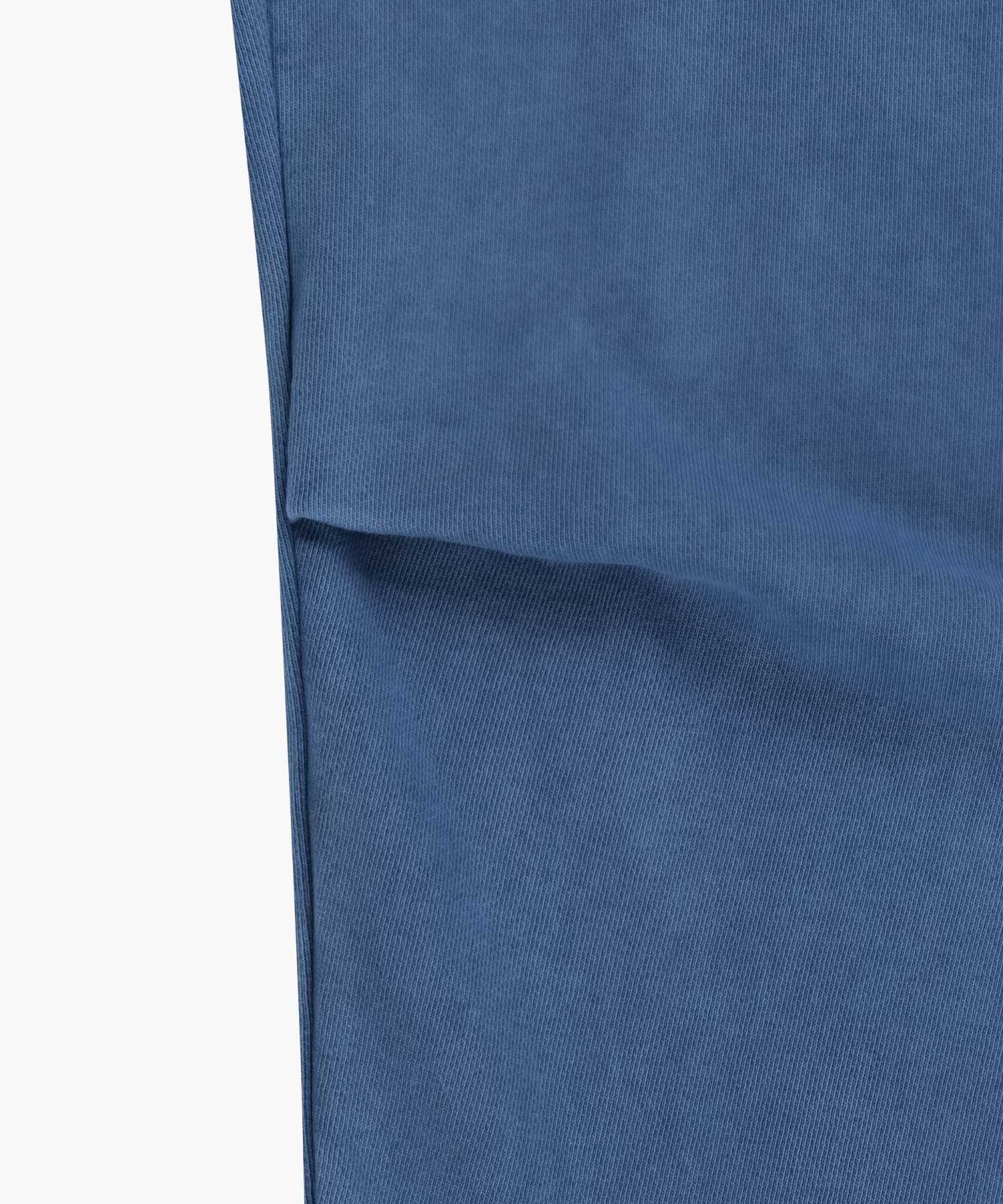 Marithe & Francois Girbaud - Outline Classic Logo Dyeing Tuck Wide Sweat Pants (Blue) product image 12 | TRAB K-Fashion Australia