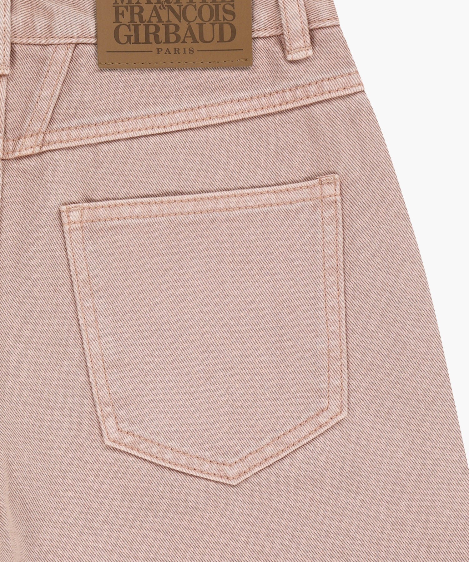 Marithe & Francois Girbaud - Long Bermuda Denim Pants (Dust Pink) product image 12 | TRAB K-Fashion Australia