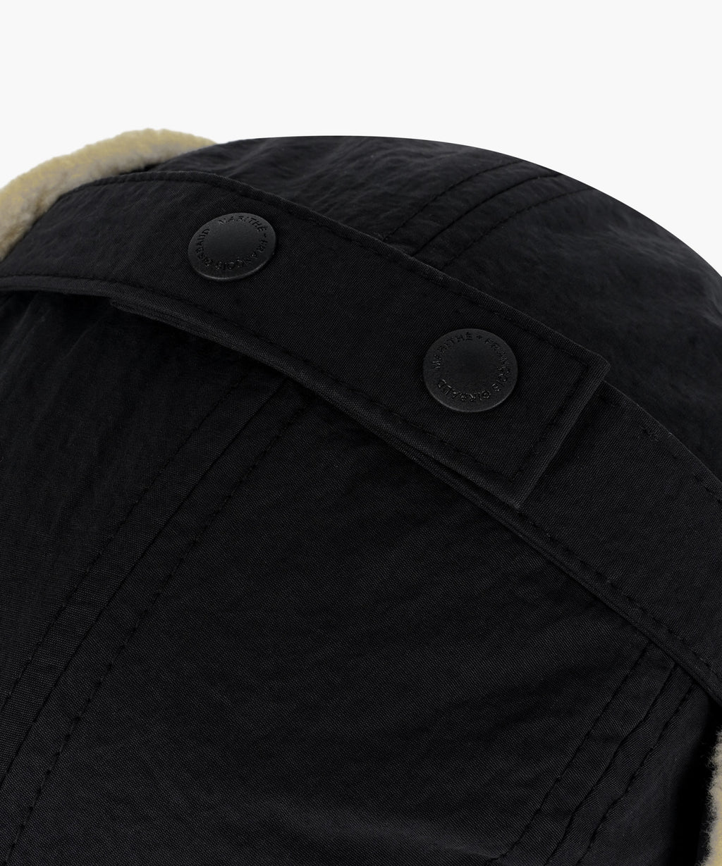 Marithe & Francois Girbaud - Marithe Sport Reversible Earflap Cap (Black) product image 12 | TRAB K-Fashion Australia