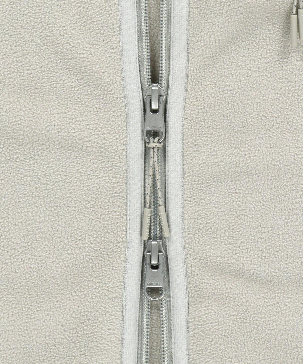 Marithe & Francois Girbaud - Marithe Sport Fleece Hood Zip-up Jacket (Light Gray) product image 12 | TRAB K-Fashion Australia