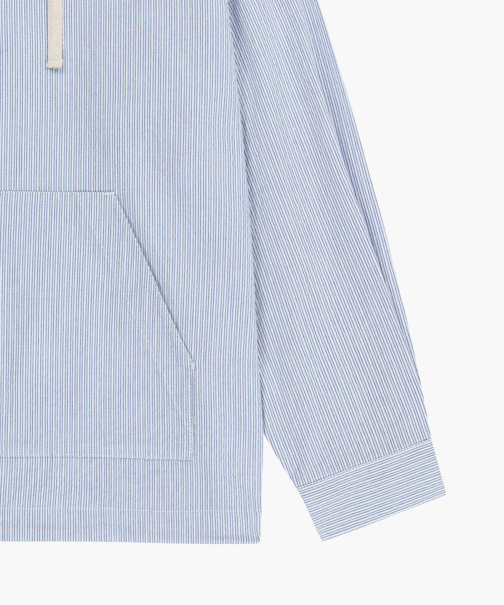 Marithe & Francois Girbaud - Classic Logo Hooded Pattern Jacket (Stripe) product image 15 | TRAB K-Fashion Australia