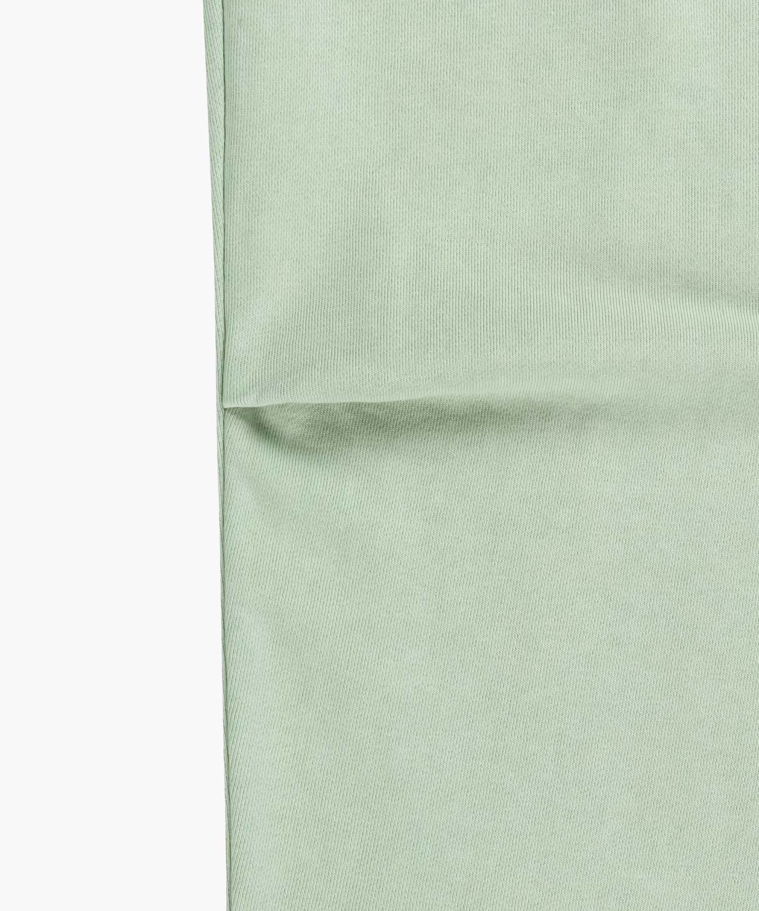 Marithe & Francois Girbaud - Outline Classic Logo Dyeing Tuck Wide Sweat Pants (Mint) product image 12 | TRAB K-Fashion Australia