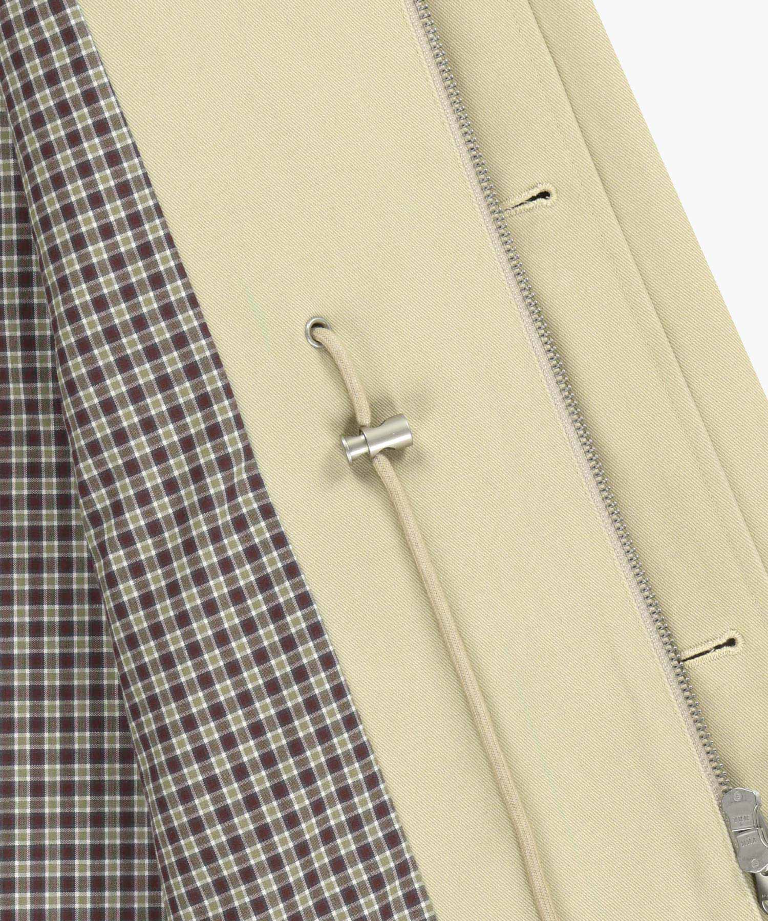 Marithe & Francois Girbaud - Cotton Washed Hunting Jacket (Light Beige) product image 12 | TRAB K-Fashion Australia