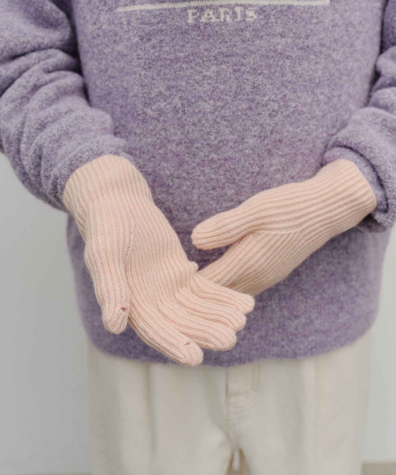 Marithe & Francois Girbaud - Regular Logo Muffler&glove (Pink) product image 12 | TRAB K-Fashion Australia
