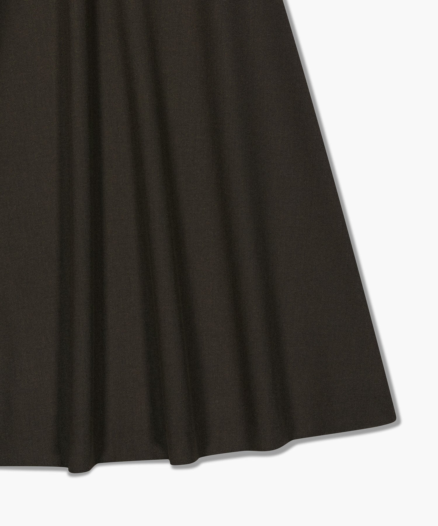 Marithe & Francois Girbaud - Long Flare Skirt (Brown) product image 12 | TRAB K-Fashion Australia