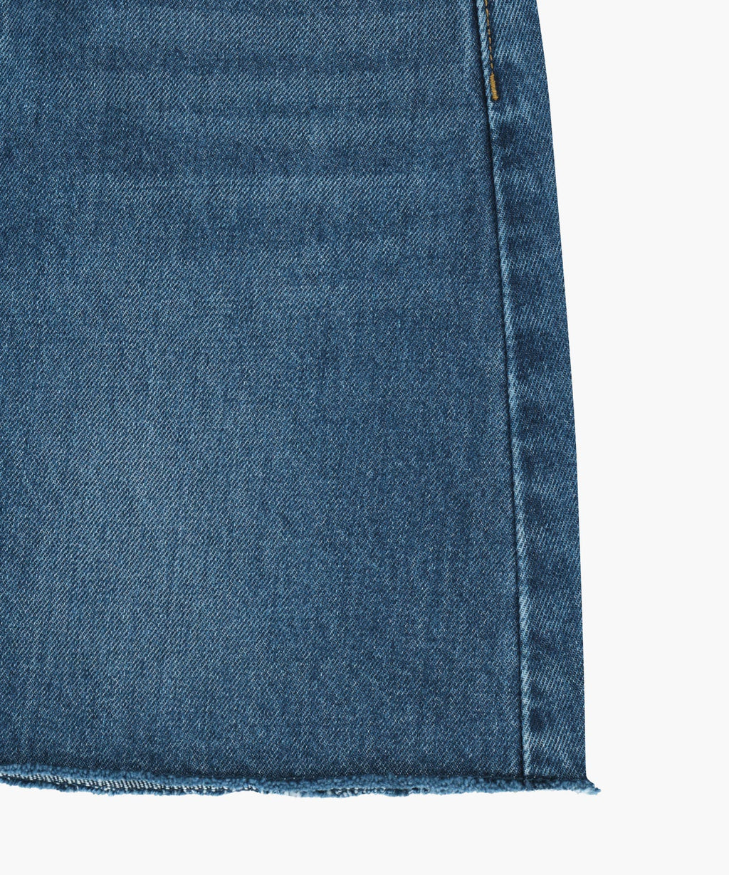 Marithe & Francois Girbaud - Raw Edge Denim Mini Skirt (Blue) product image 14 | TRAB K-Fashion Australia