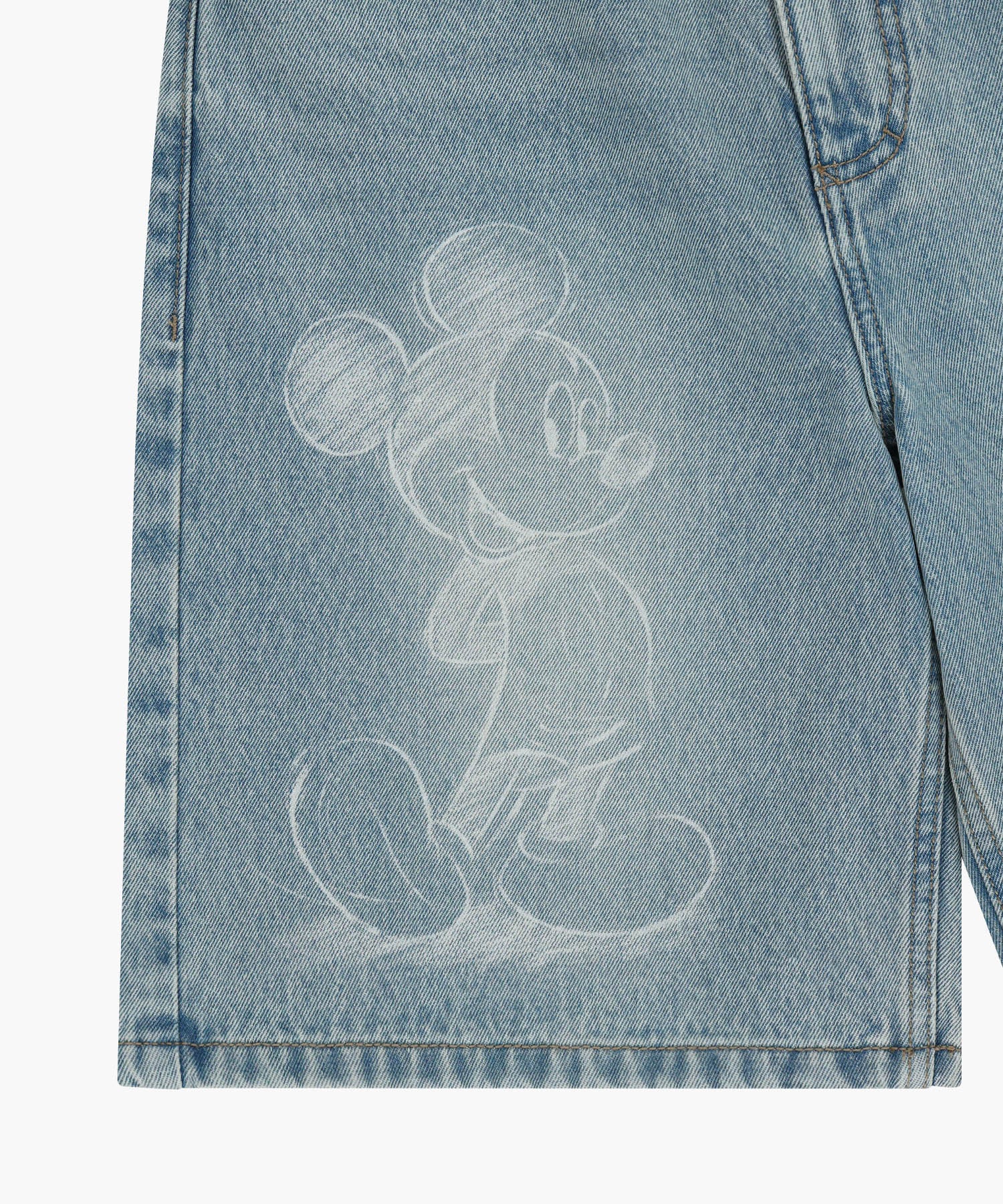 Marithe & Francois Girbaud - Mickey_w Bermuda Denim Pants (Light Blue) product image 12 | TRAB K-Fashion Australia