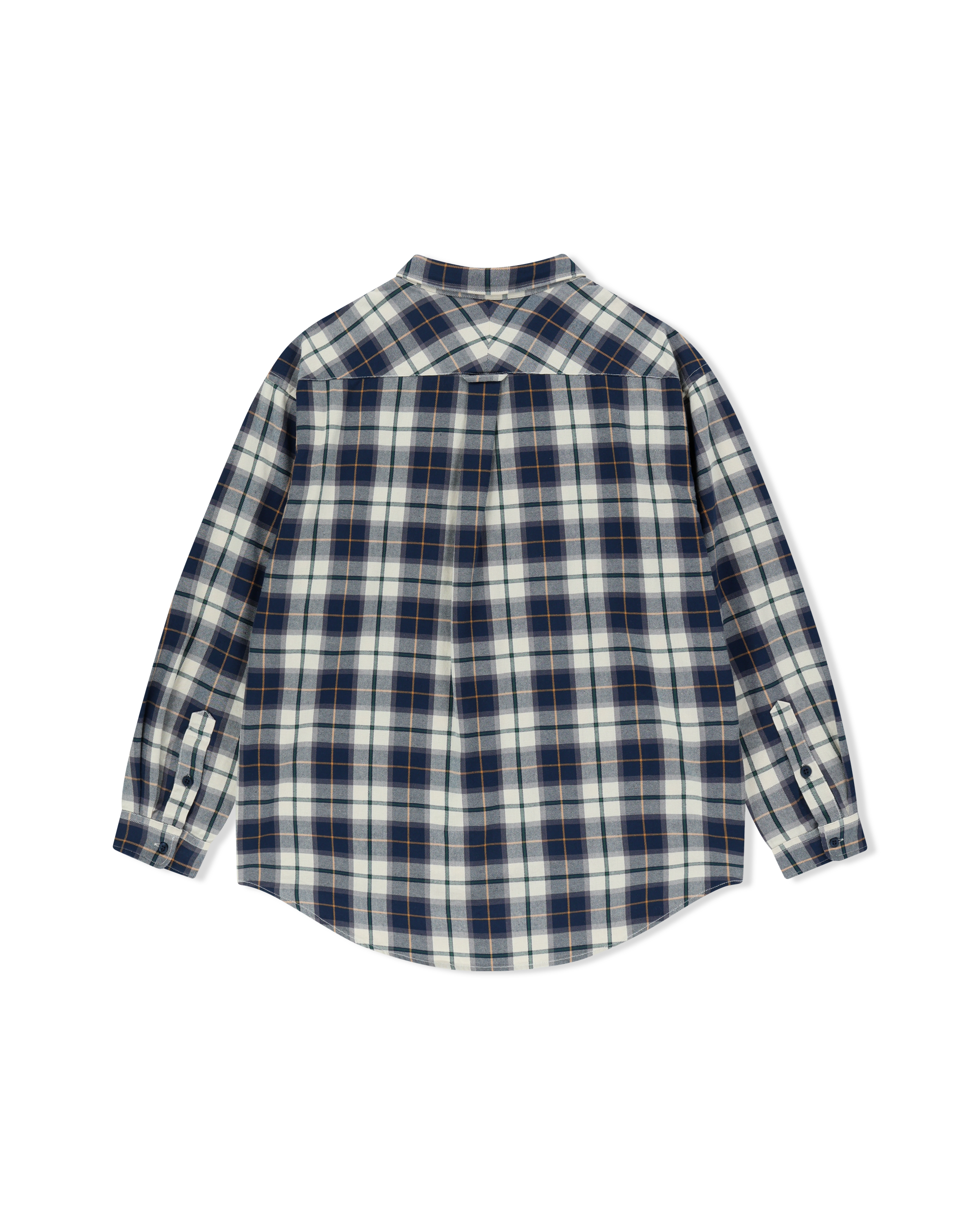 yeseyesee - Plop Check Shirt (Blue) product image 2 | TRAB K-Fashion Australia