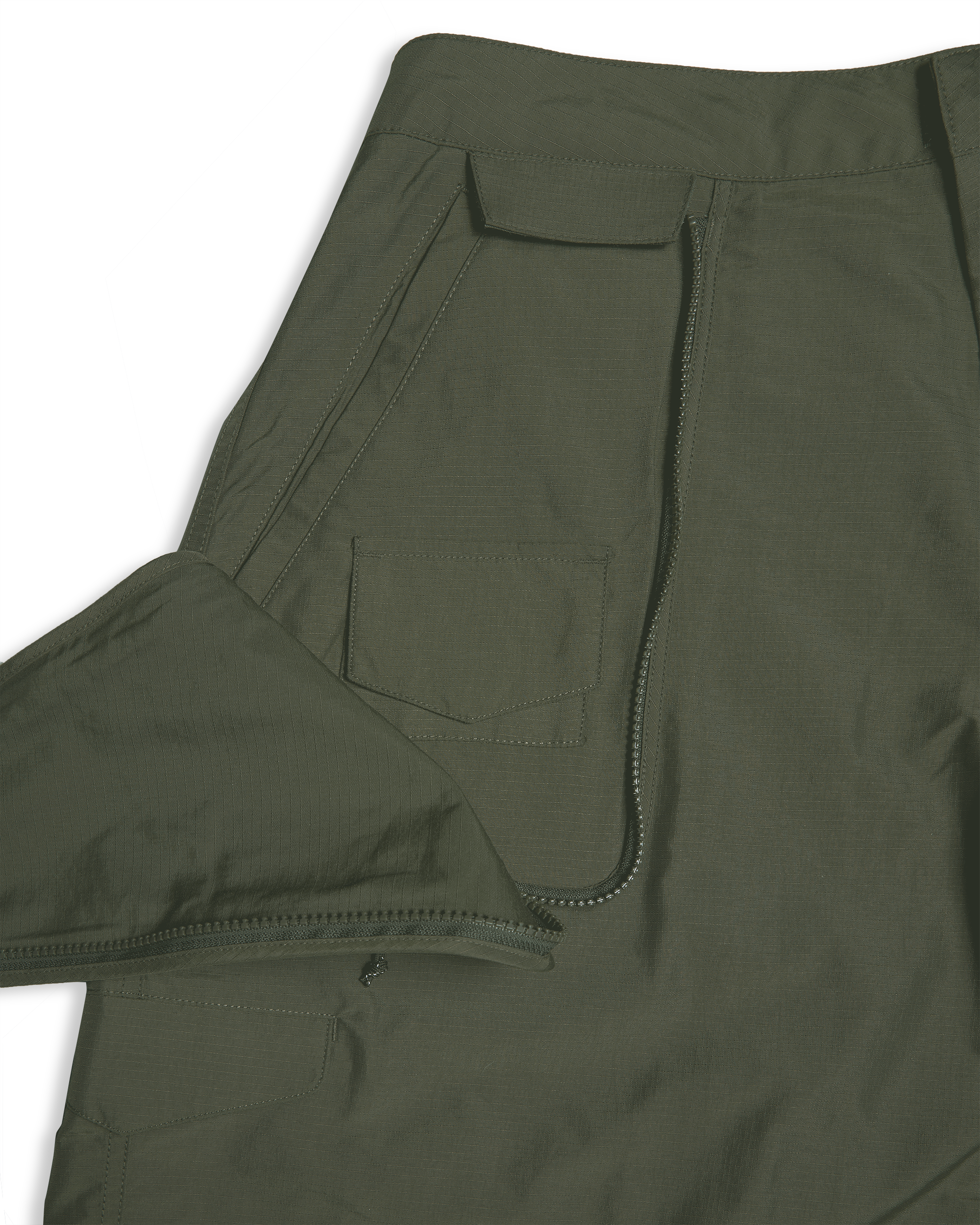 yeseyesee - Striking Cargo Shorts (Olive) product image 6 | TRAB K-Fashion Australia