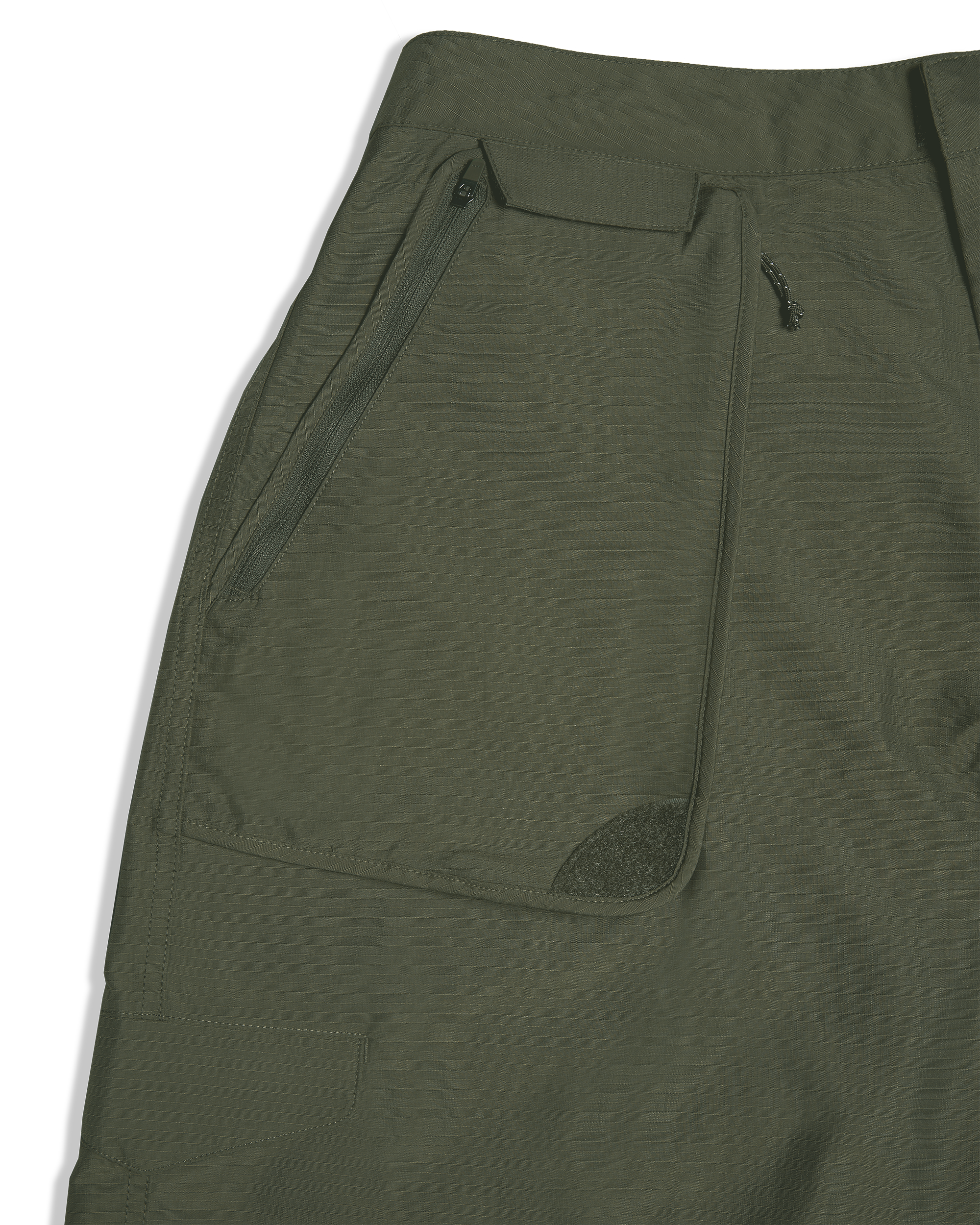 yeseyesee - Striking Cargo Shorts (Olive) product image 7 | TRAB K-Fashion Australia