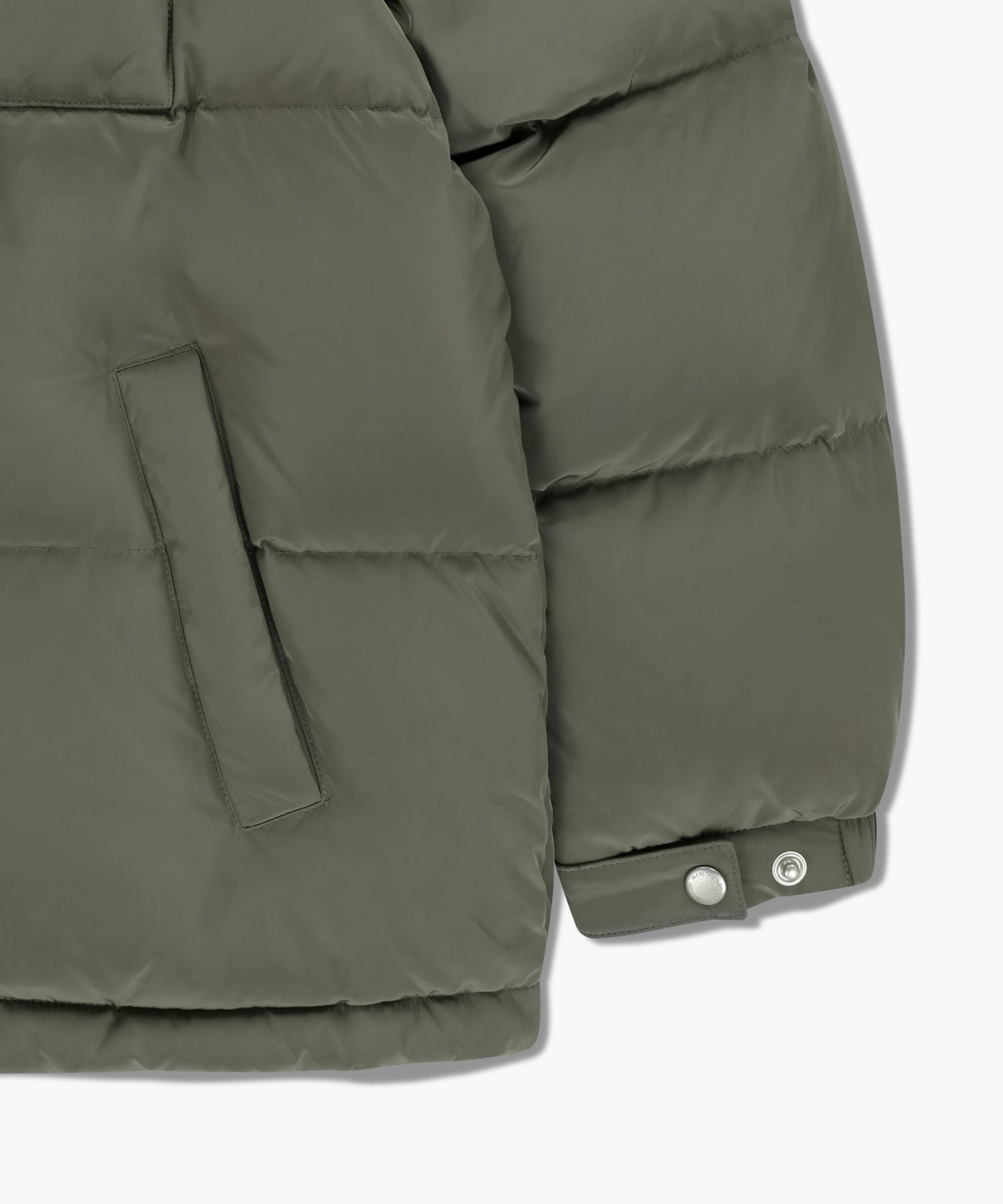 Marithe & Francois Girbaud - Hooded Chest Pocket Down Jacket (Gray) product image 12 | TRAB K-Fashion Australia