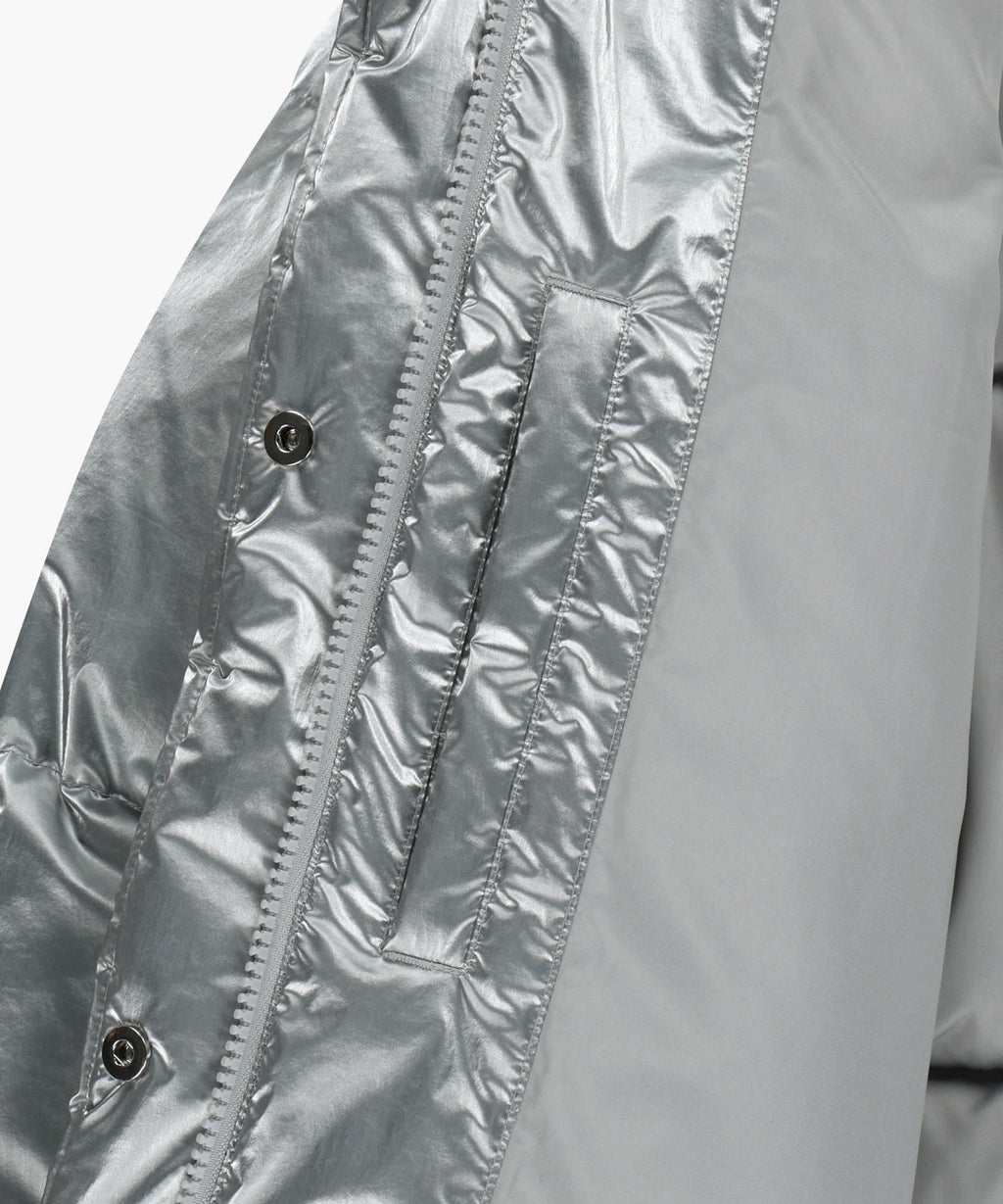 Marithe & Francois Girbaud - Glossy Crop Down Jacket (Silver) product image 12 | TRAB K-Fashion Australia