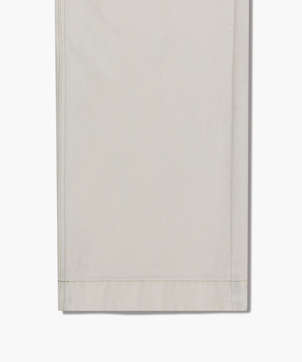 Marithe & Francois Girbaud - Low-waist Tuck Wide Denim Pants (Ecru) product image 13 | TRAB K-Fashion Australia