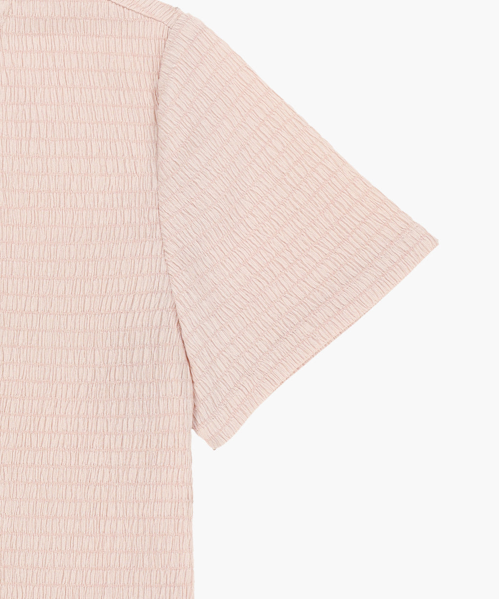Marithe & Francois Girbaud - Crinkle Sleeveless + Cardigan Set (Pink) product image 12 | TRAB K-Fashion Australia