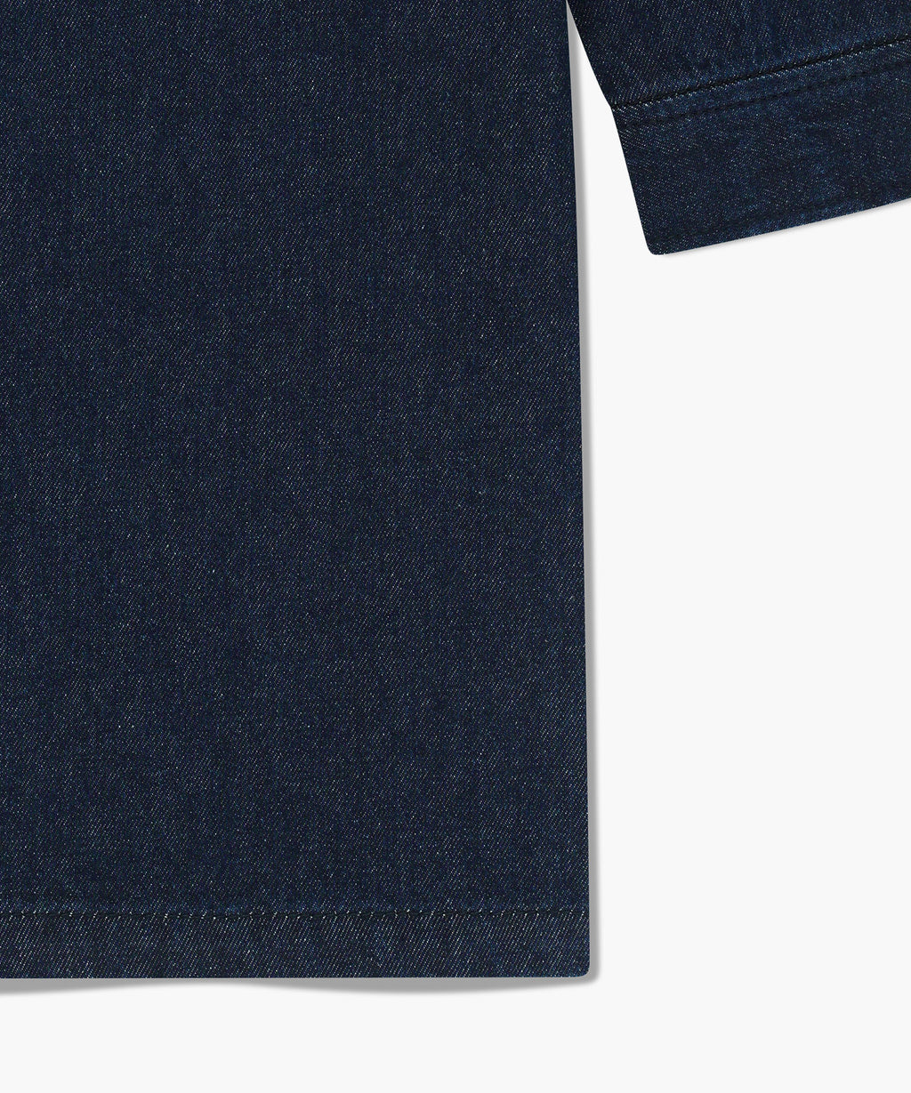 Marithe & Francois Girbaud - Denim Long Sleeve Dress (Dark Blue) product image 12 | TRAB K-Fashion Australia