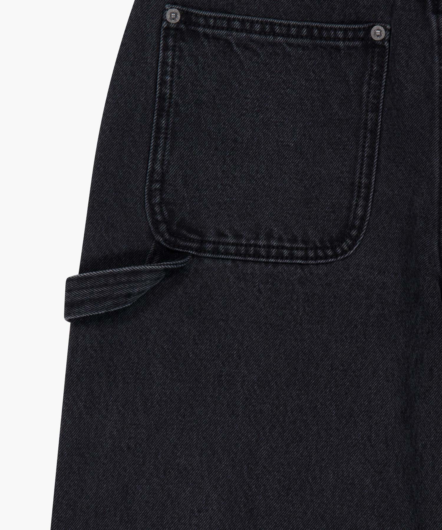 Marithe & Francois Girbaud - Carpenter Denim Pants (Black) product image 12 | TRAB K-Fashion Australia