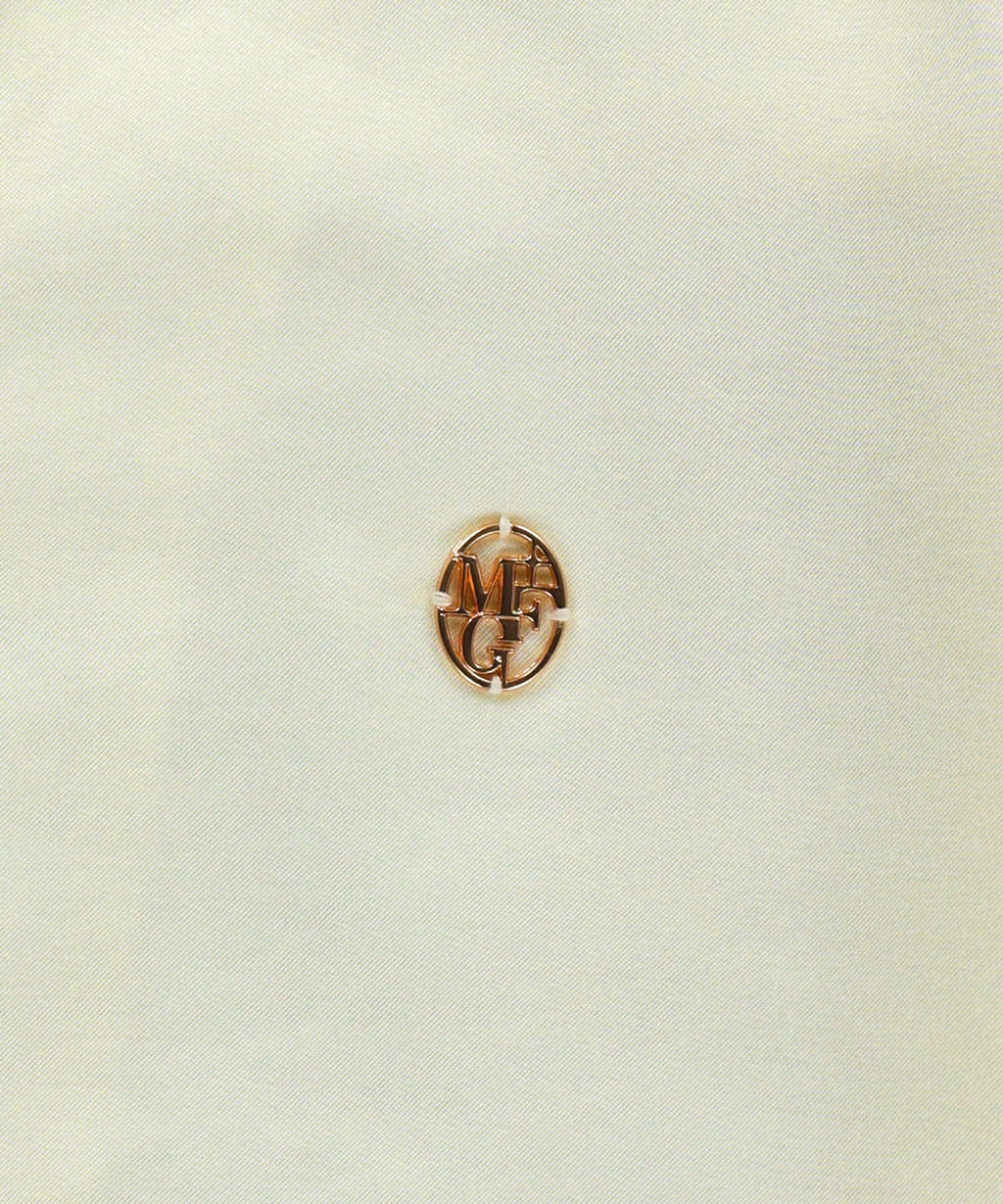 Marithe & Francois Girbaud - V-neck Tie Blouse (Ivory) product image 12 | TRAB K-Fashion Australia