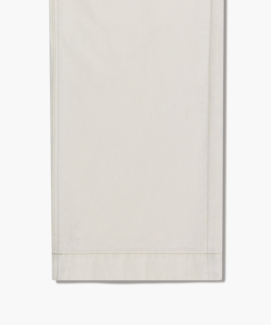 Marithe & Francois Girbaud - Low-waist Tuck Wide Denim Pants (Ecru) product image 14 | TRAB K-Fashion Australia