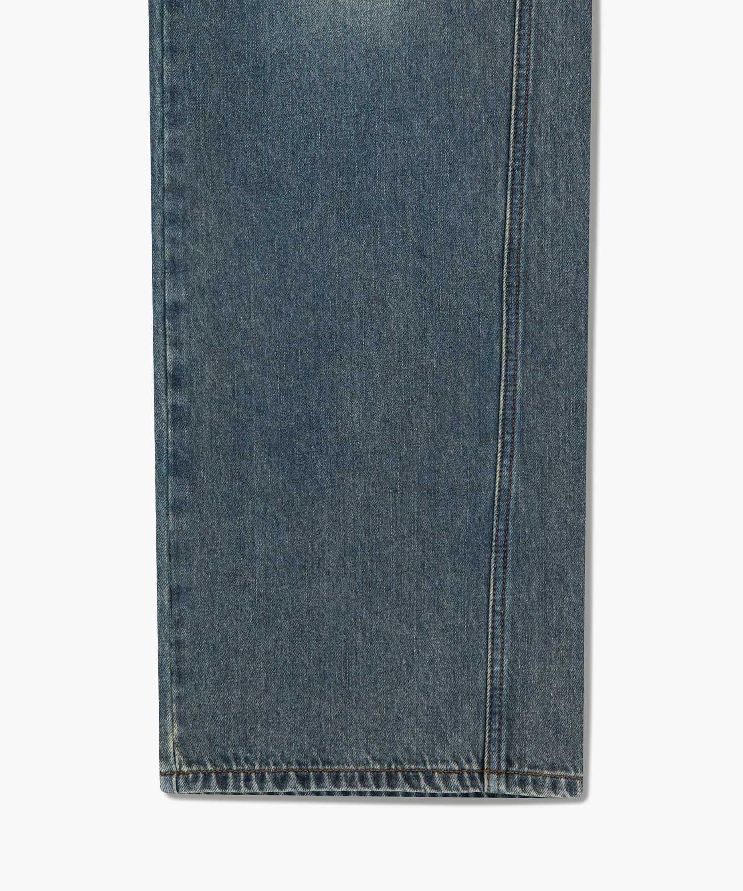 Marithe & Francois Girbaud - Vintage Washed Denim Pants (Blue) product image 15 | TRAB K-Fashion Australia
