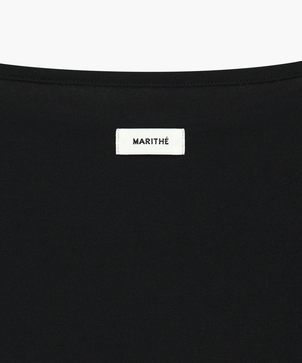 Marithe & Francois Girbaud - Layered Jersey Long Sleeve (Black) product image 12 | TRAB K-Fashion Australia