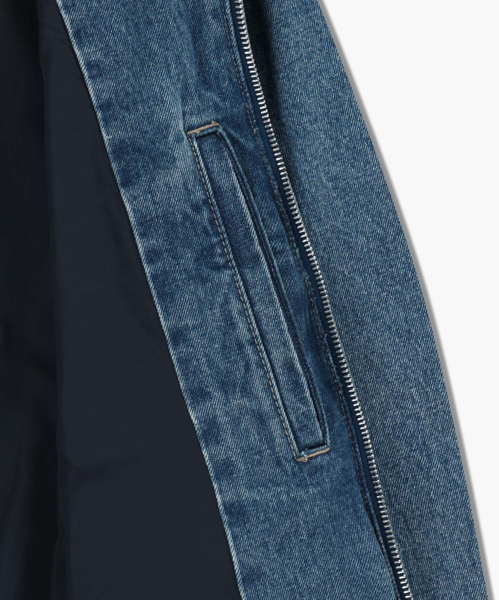Marithe & Francois Girbaud - Denim Blouson Jacket (Blue) product image 12 | TRAB K-Fashion Australia