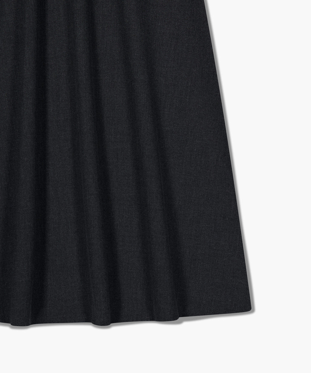 Marithe & Francois Girbaud - Long Flare Skirt (Charcoal) product image 12 | TRAB K-Fashion Australia