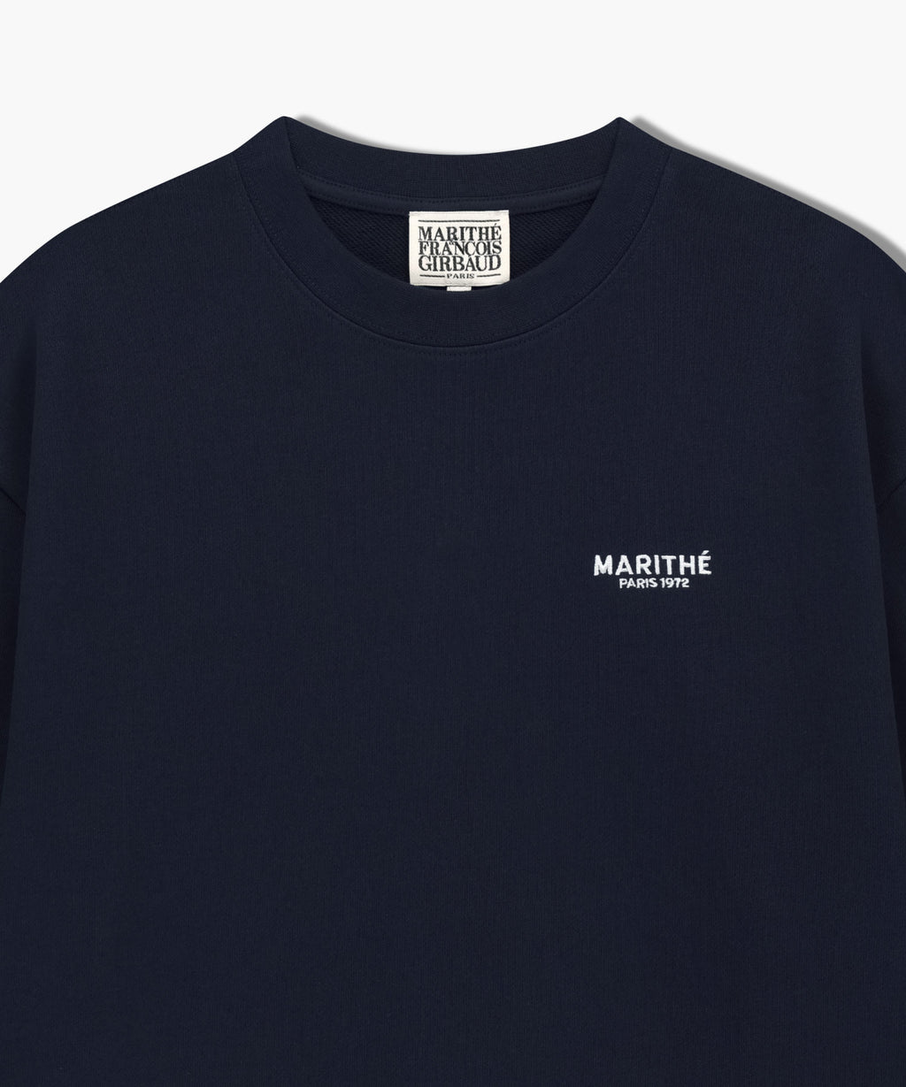 Marithe & Francois Girbaud - Regular Logo Sweat Set-up (Navy) product image 12 | TRAB K-Fashion Australia