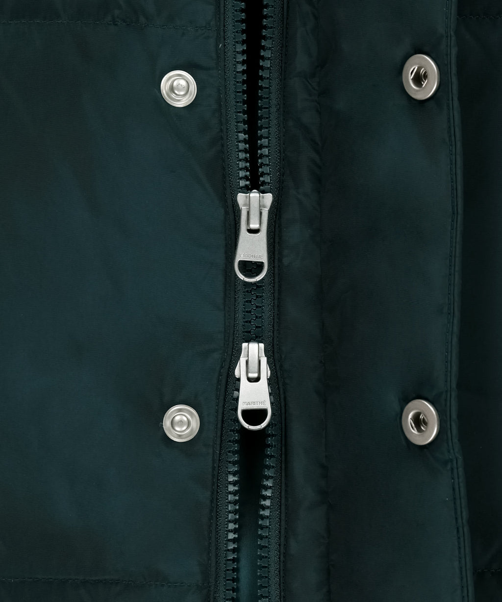 Marithe & Francois Girbaud - Classic Logo Down Vest (Dark Teal) product image 12 | TRAB K-Fashion Australia