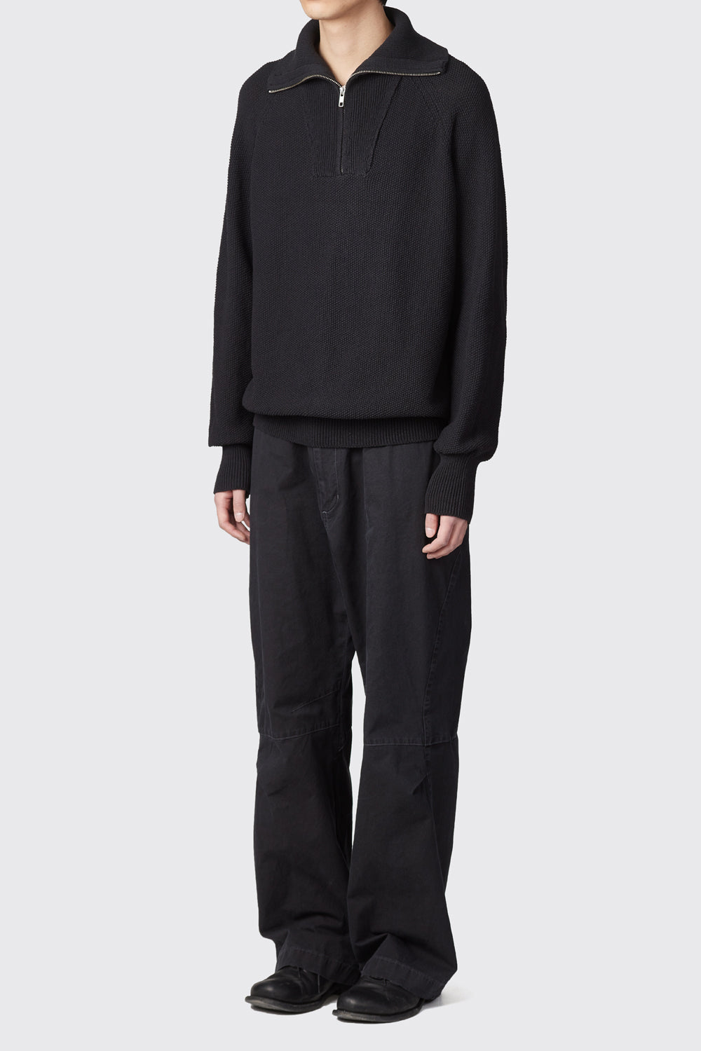 Hatchingroom - Vase Neck Knit (Black) product image 8 | TRAB K-Fashion Australia
