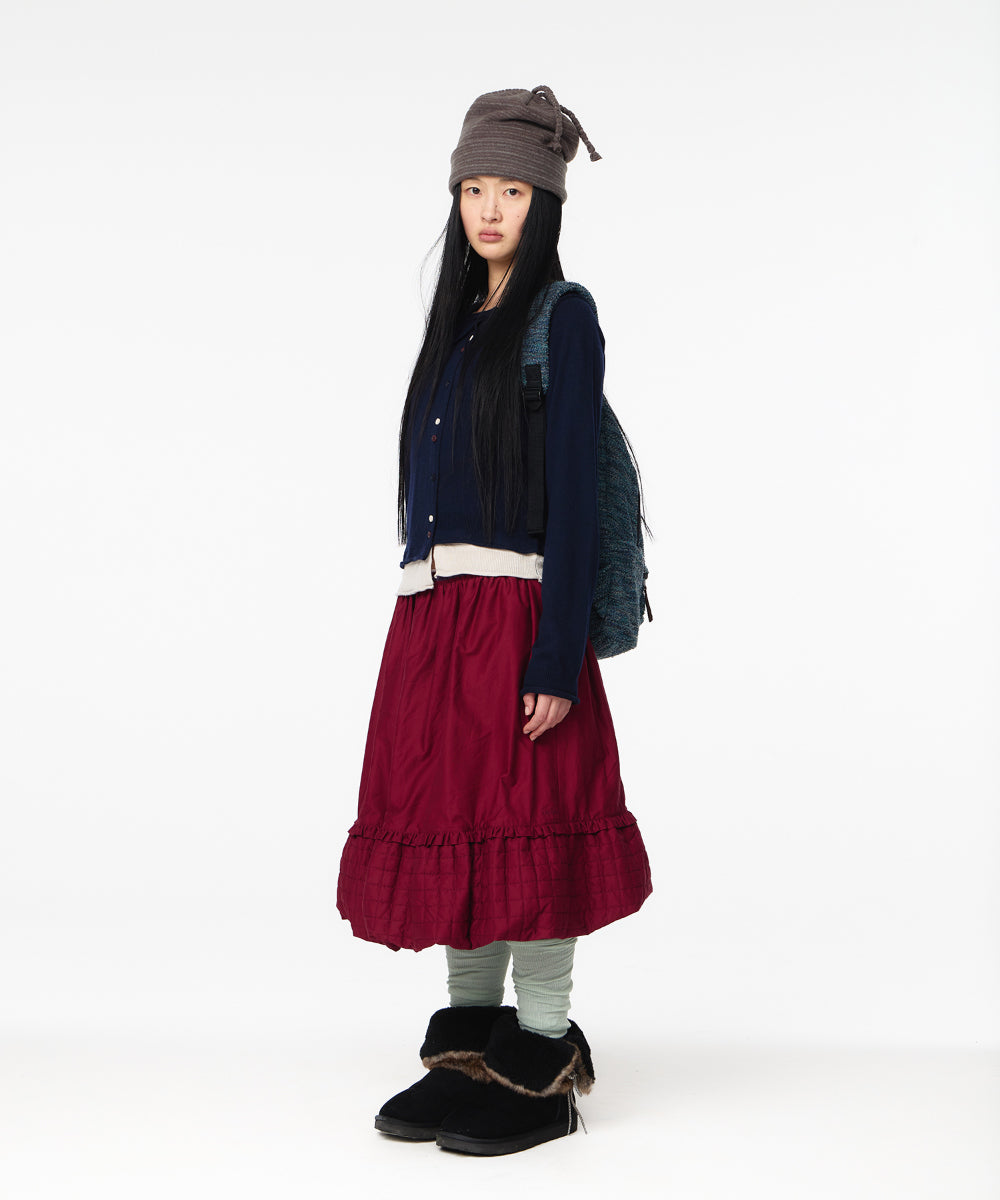 Coyseio - Braided Fleece Beanie (Ash Brown) product image 8 | TRAB K-Fashion Australia
