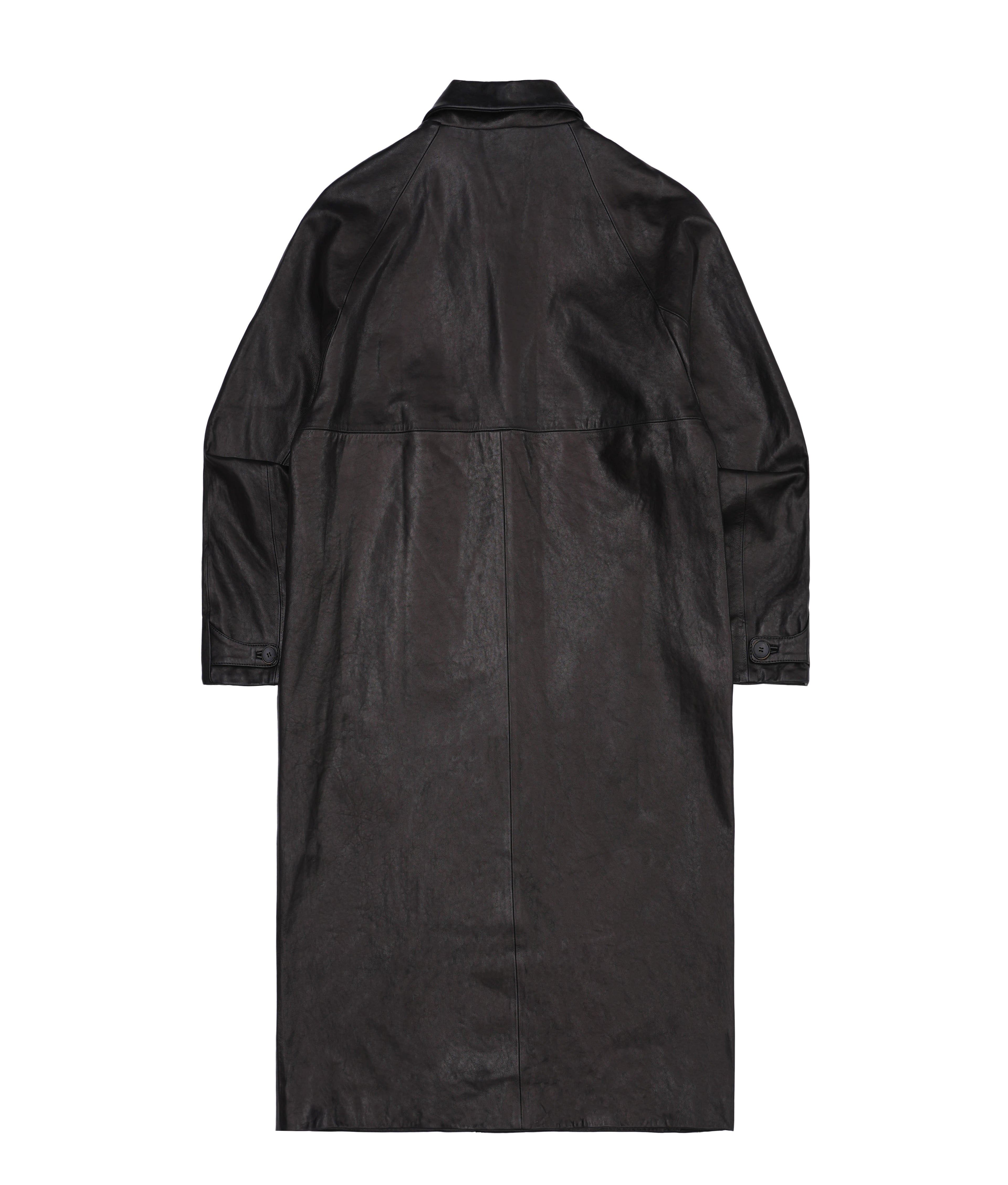 XLIM - Ep.9 01 Leather Coat (Black) product image 2 | TRAB K-Fashion Australia