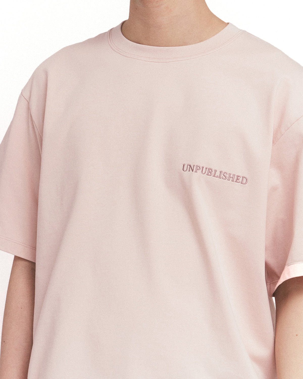 Eastlogue - Frame Cutting T-shirt (Rose) product image 2 | TRAB K-Fashion Australia