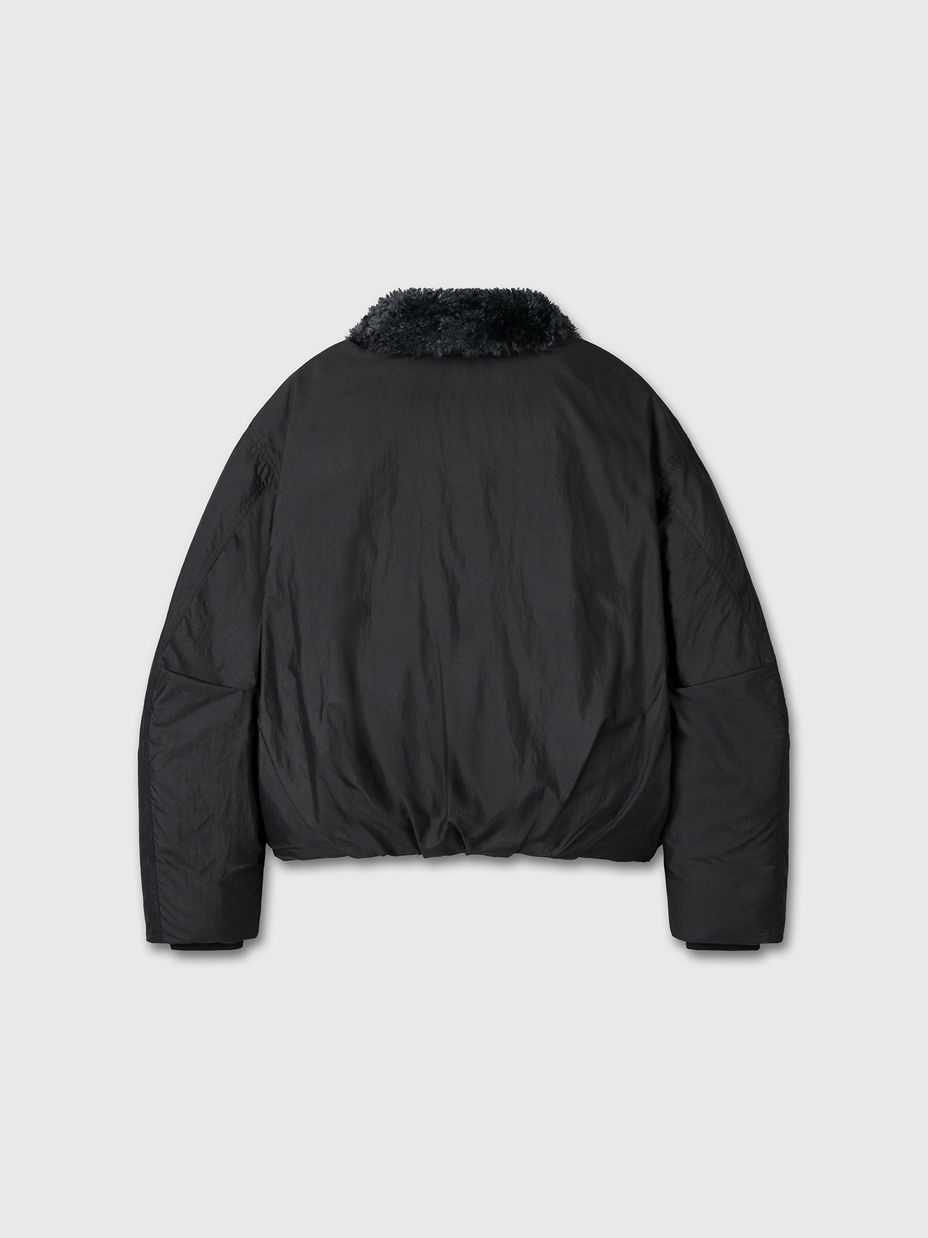 Tonywack - Shearling Collar Puffer Blouson (Black) product image 9 | TRAB K-Fashion Australia