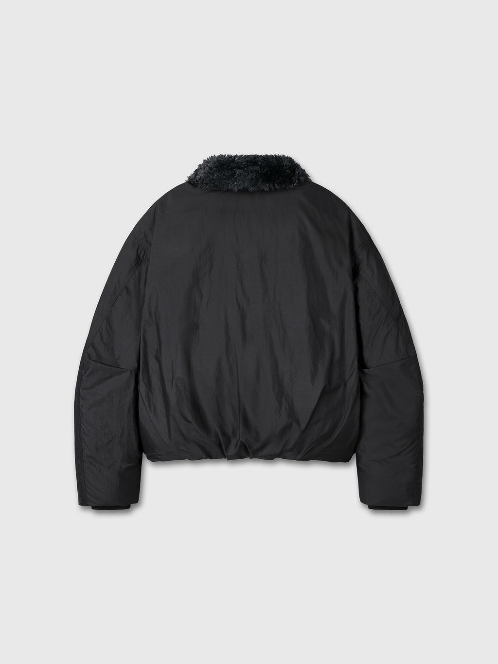 Tonywack - Shearling Collar Puffer Blouson (Black) product image 8 | TRAB K-Fashion Australia