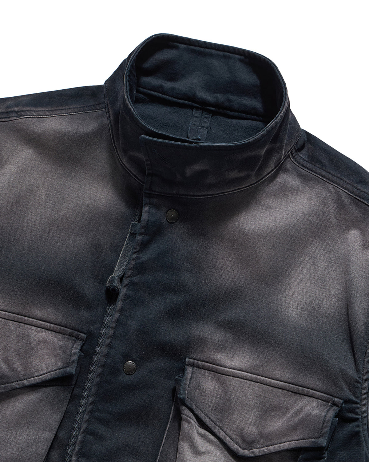 Eastlogue - Cropped Mil Jacket (Fading Navy Molesikn) product image 7 | TRAB K-Fashion Australia