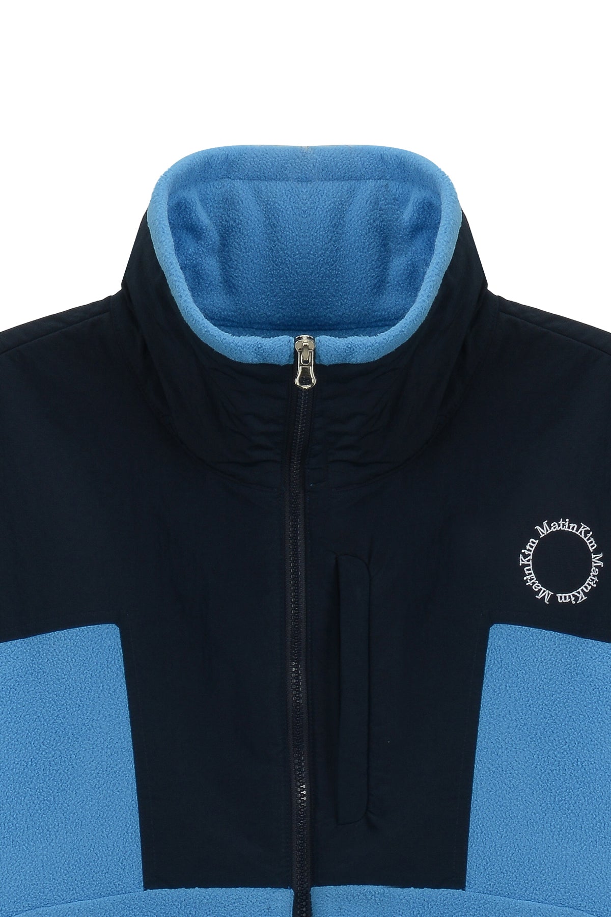 Matin Kim - Fleece Track Jumper (Blue) product image 3 | TRAB K-Fashion Australia