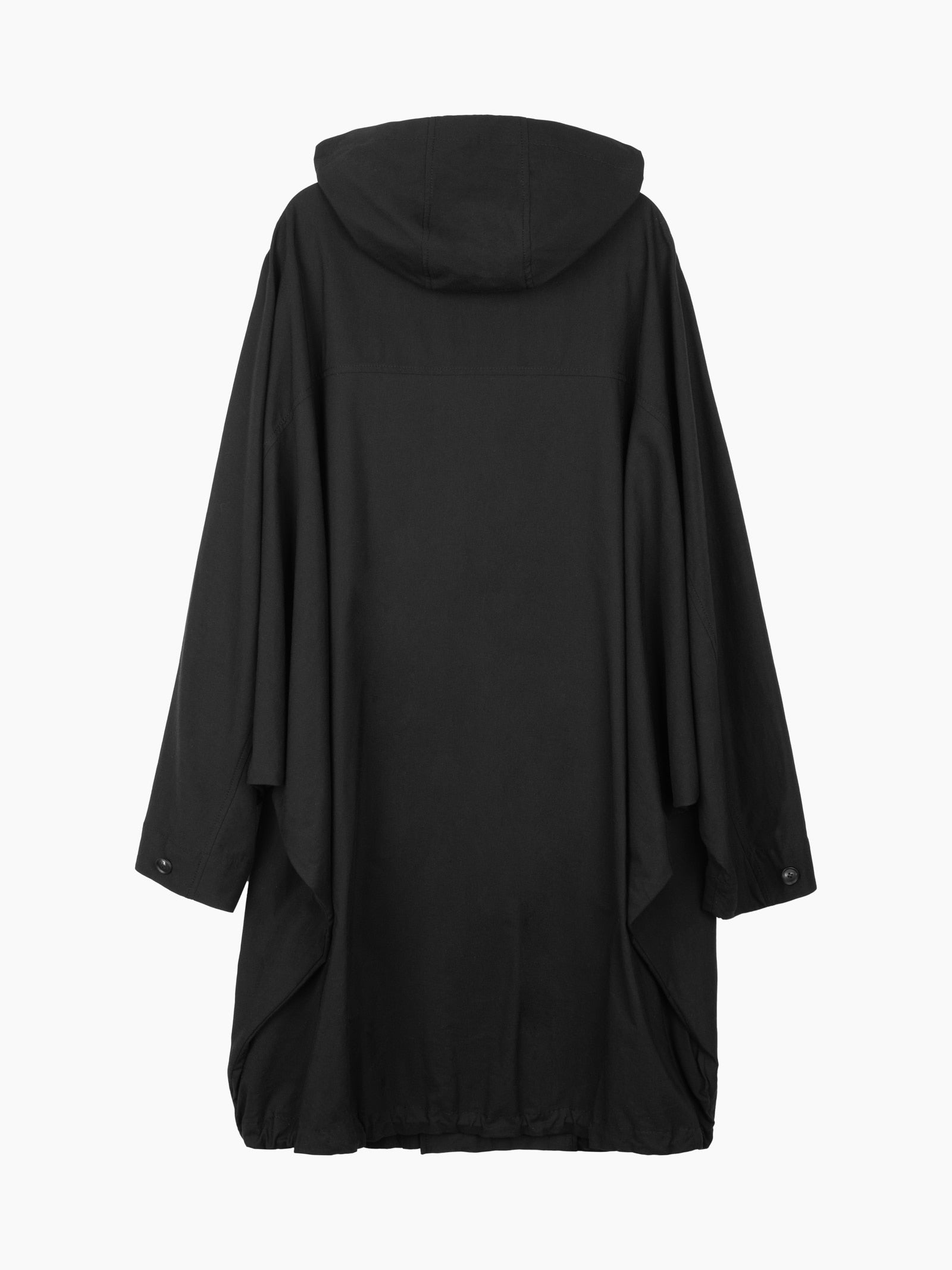 Jiyong Kim - Draped Coat (Black) product image 8 | TRAB K-Fashion Australia